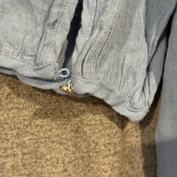 Cocomo Women's Light Blue Blouse size 1x Pre-owned - Picture 5 of 6